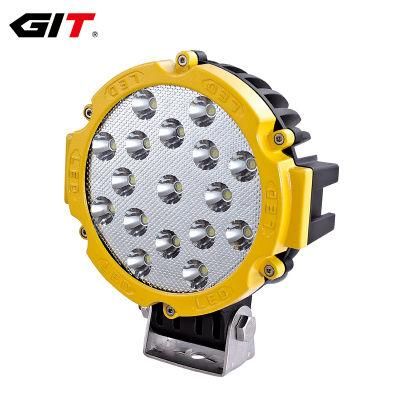 High Quality 51W Epistar LED Work Light for Offroad 4X4 Car SUV/Truck