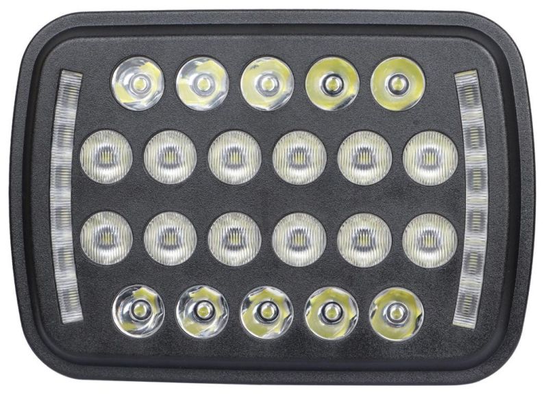 Lmusonu New 7066p 7.0 Inch 66W LED Truck Light Fog Lamp LED Motorcycle Headlights with DRL
