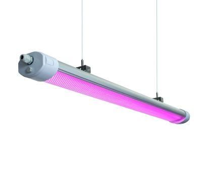 Pink Spectrum/Full Spectrum Waterproof LED Grow Light Bar 200W with Medical Seedling Plant Growing