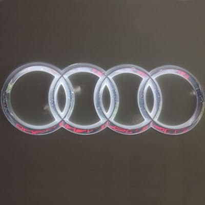 Round Lighted LED Car Logo Emblem Signage