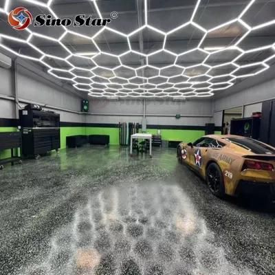 Hot Sale Fashionable Car Inspection Light Hot Sale in Italy Car Care Detailing 12 Watt LED Hexagonal Wall Light