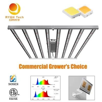 Rygh PRO LED 770W Dimmable LED Full Spectrum Grow Light for Medical Hemp Growth