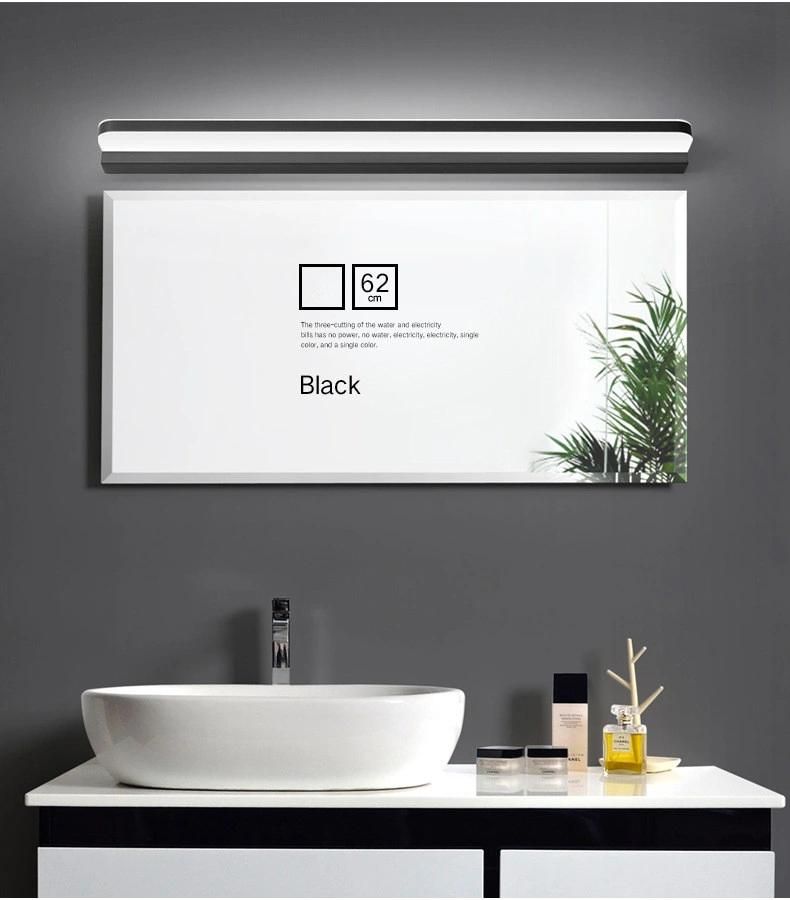 Cross-Border Exclusively for Acrylic Bedroom Bathroom Mirror Lamp Toilet Lamp (WH-MR-24)