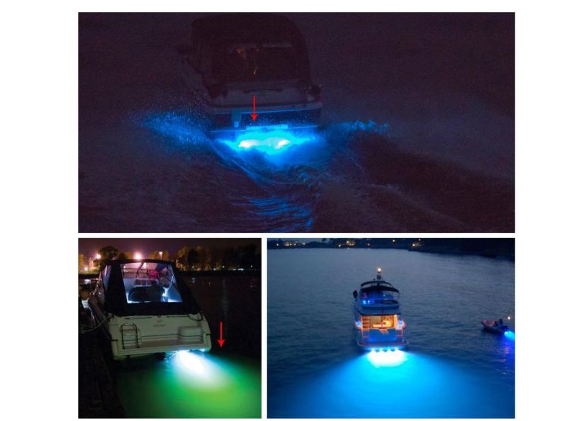 Underwater LED Lighting Boat 12V IP68 Waterproof Marine LED Lights