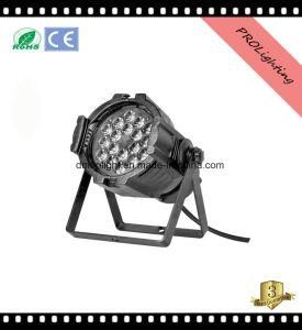 Low Noise Lightweight LED PAR Can Lights 18X3w RGBW 4-in-1 for Band Shows / Live DJ / Clubs