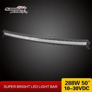 50inch CREE LED Remote Flashlight Curved LED Light Bar (SM6029F-288W)