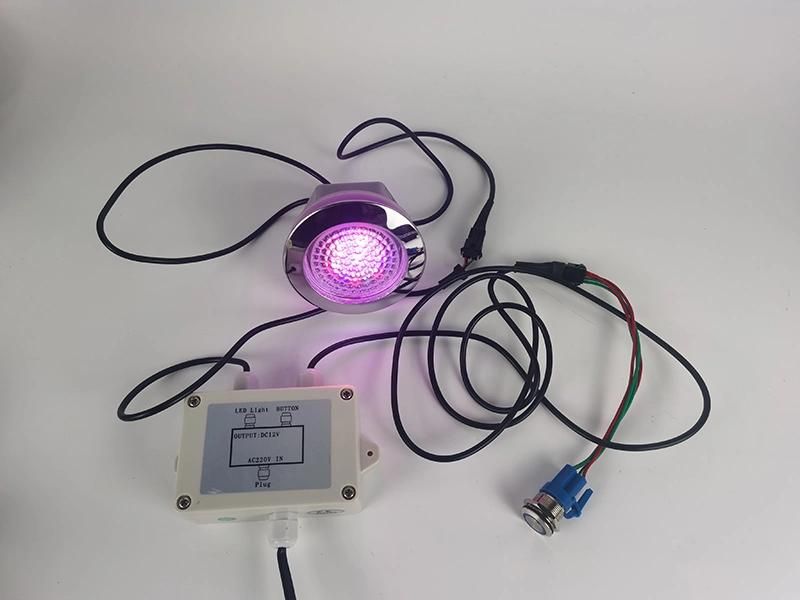 Proway Swimming Pool Color Changeable Bathtub SPA LED Light System Set (CS-200)
