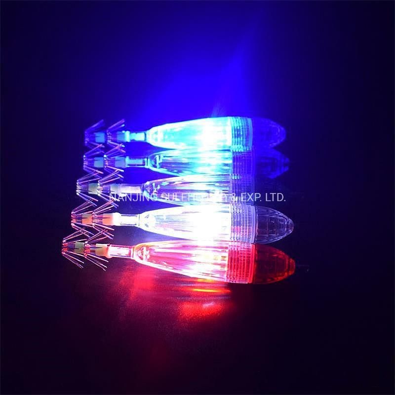 LED Squid Lure Lamp Fishing Octopus Hook Attracting Fishing Light