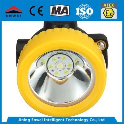 High Power Kj3.5lm LED Mining Safety Cap Lamp