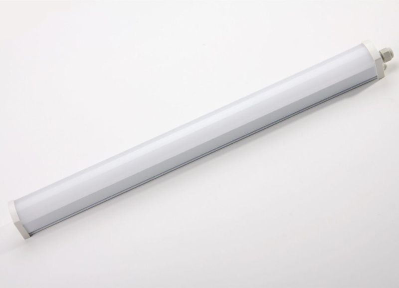 IP66 Triproof Lighting Fixtures 0.6m 1.2m 1.5m 2700-6500K Outdoor Wall Light CE RoHS Certification Tunnel Light