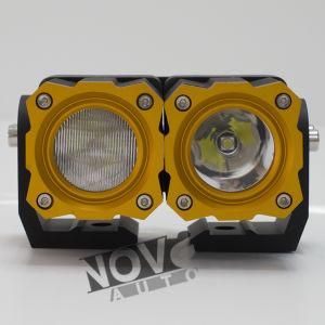 2015 Sema Show 2inch High Power 10W Auto LED Work Light with Ear for Construction Machine Truck SUV