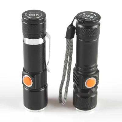 Yichen Aluminum Zoomable &amp; Rechargeable LED Flashlight