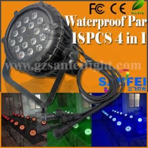 LED 18PCS*10W RGBW 5in1 IP65 Outdoor Stage PAR