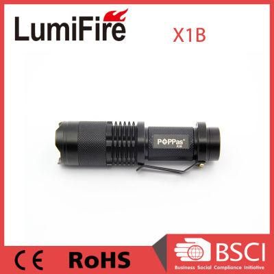 Rechargeable Xml T6 Mini Torch Flat LED Flashlight