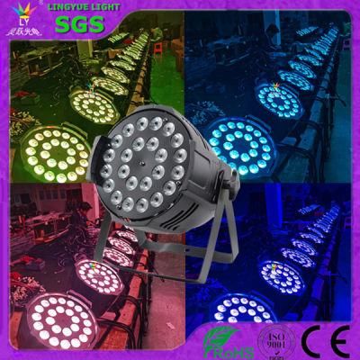 DMX512 DJ Disco 24X12W RGBW PAR Can LED Stage Effect Light