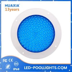 6W-42W RGB 12V 10mm Thickness Resin Filled Flat Underwster Lamp Flexible LED Swimming Pool Light