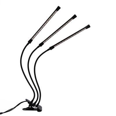 21W LED Grow Lights for Indoor Plants Growing, Family Grower Desk Light, 3 Strip Heads