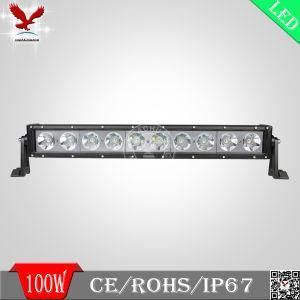 Waterproof IP67, High Power 100W Single Row Offroad Driving LED Light Bar for ATV, 4WD, SUV (HCB-LCS1001)