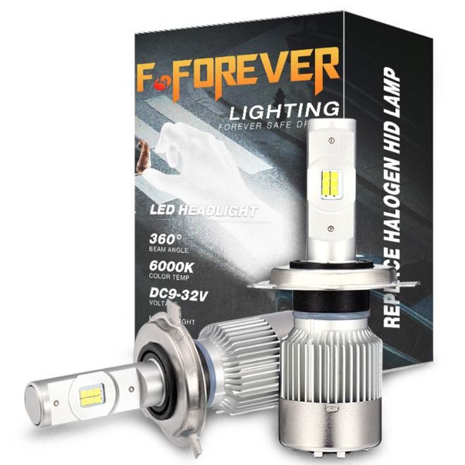 S2 Super Bright Focos LED Premium H1 H3 H4 H7 9005 9006 H11 LED Car Bulb