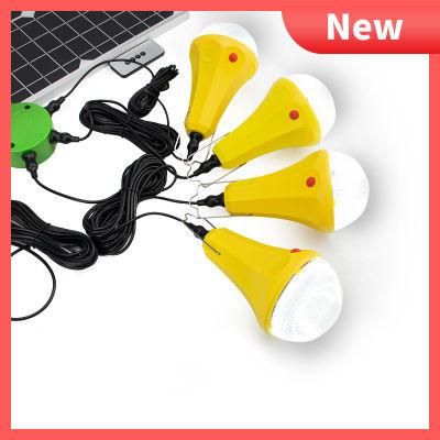 Global Sunrise Home Portable Solar Power System Lights Kit Camping Reading Lamp