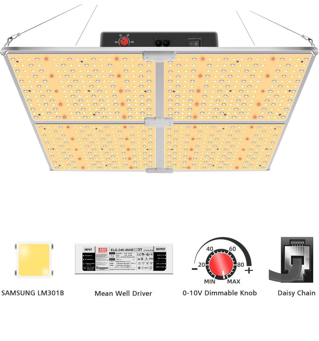 High Effect 460W Sf4000 Lm301b V2 Dimmable LED Grow Light Indoor Hydroponics Grow Tent Using LED Panel Light
