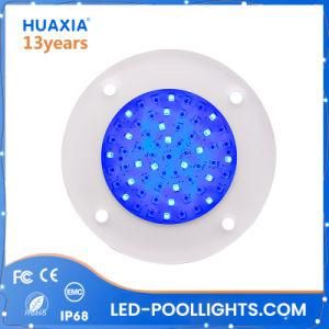 2019 Newest 6W RGB Surface Mounted Swimming Pool Underwater Lamp Slim 10mm Flat Flexible Pool Light