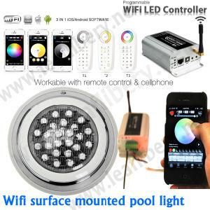 18X1w Apple iPhone Light Control Underwater Pool Light, Pool Light LED