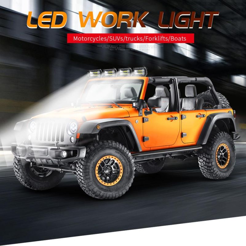 Dxz OEM 5′′inch 72W COB LED Work Light Bar for Trucks Car Tractors Offroad SUV 4WD 4X4 Boat ATV Flood LED Bar Work Light