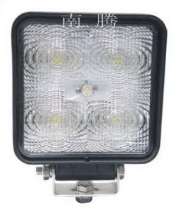 15W High Quality Waterproof IP67 LED Driving Work Light for Car Offroad