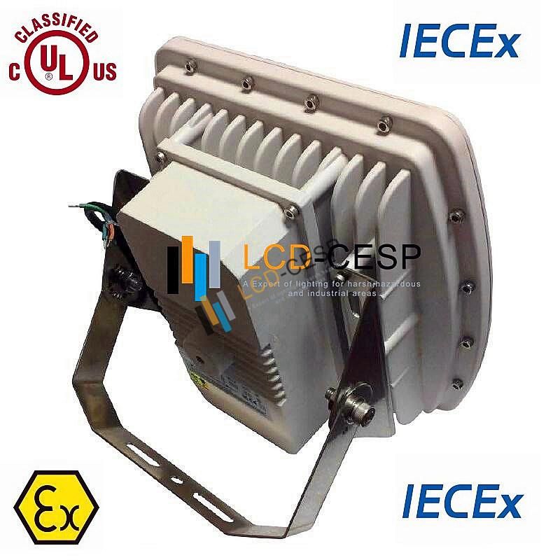 140lm/W Professional Supreme Quality Explosion Proof No Maintenance LED Flood Light for Chemical Industry Lighting 100W Outdoor LED High Bay with Adjustable