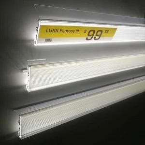 UL Retail Store Lighting Solutions Gondola Shelf LED Shelftag Light LED Price Tag Light