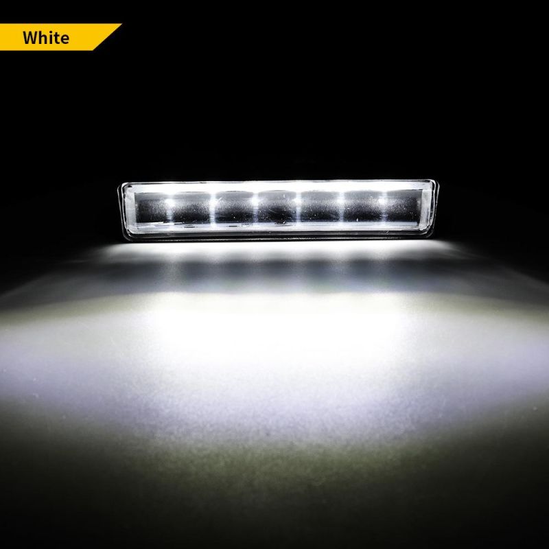 Dxz Daytimerunninglight 6inch 18W Floodlight Fog Light Bar Light off Road Boat Driving Lights Work Light SUV Motorcycle Lamp