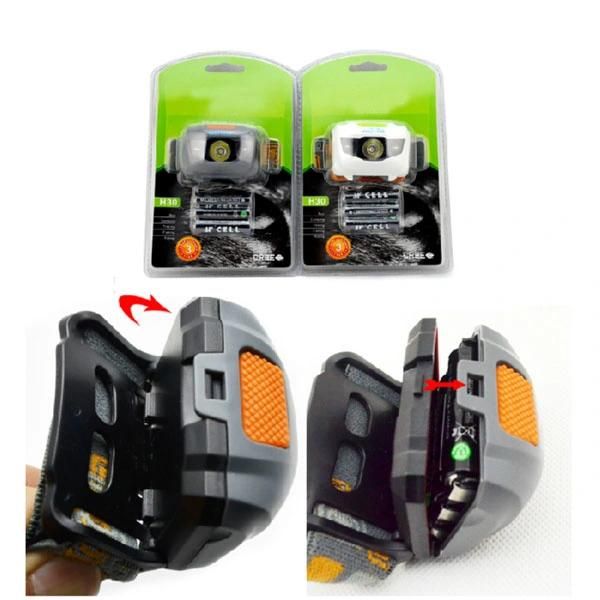 Multi-Color ABS Material LED Headlamp