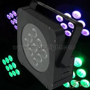 RGBW 10W Quad LED 4 in 1 Flat LED PAR Stage Light (FY-122A)