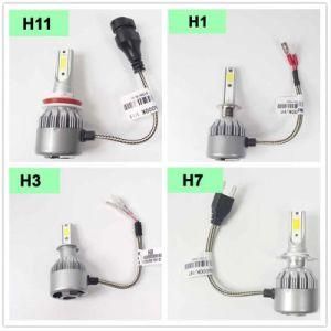 Car Headlamp COB LED Headlight H1 H3 H4 H7 H8 H11 H13 9004 9005 9006 9007 H13 5202