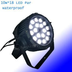 18*15W RGBWA 5 in 1 LED PAR Light Stage Lighting for Outdoor.