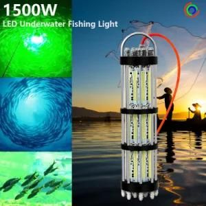 Wholesale IP68 Waterproof 1500W Fishing Lures Fishing Spinners LED Lure Lights
