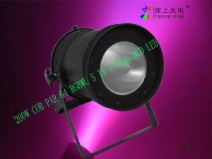 2014 New Design 200W COB LED PAR 64 Light Rgbwu 5 in 1 COB PAR Can Light