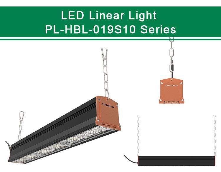 200W Pendant Light Highbay Warehouse Lamp Industrial LED Linear High Bay Light