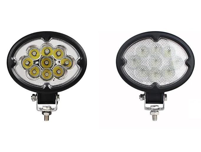 12V 24V 7" Oval LED Driving LED Work Lamp Car Fog Lights for Offroad 4X4 4WD Trucks ATV 36W LED Work Light