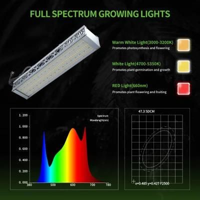 Wholesale LED Grow Lights Dimmable 320W Full Spectrum for Indoor Growing Hydroponic Plants