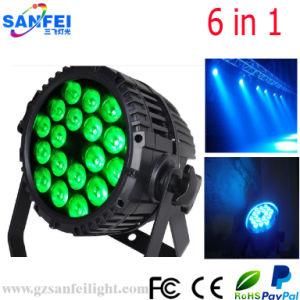 Stage 6in1 LED Full Color 18PCS*10W PAR Light