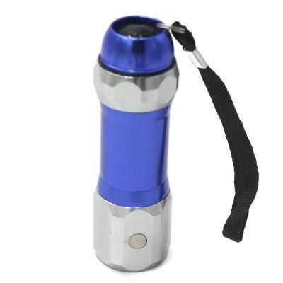 Goldmore10 Aluminium Alloy AAA Battery Operated 9 LED Mini Flashlight for Emergency Camping