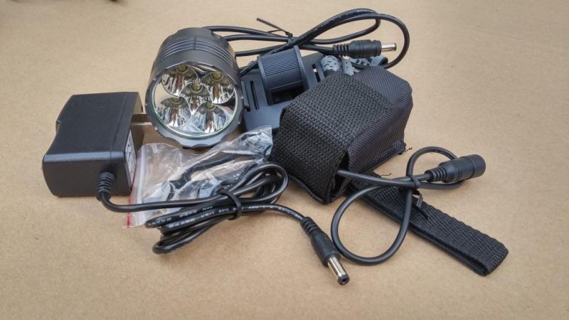 CREE Xm-L 5LED T6 Bicycle Front Light Headlight 7000 Lumen Bike Light Lamp Headlamp