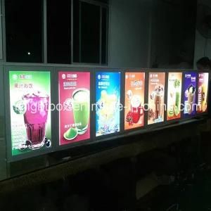 Wall Mounted Poster Board LED Menu Board