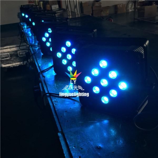 9X12W RGBW DMX Stage DJ LED PAR Light