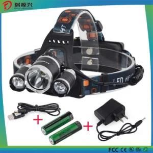 Portable Camping Outdoor Light 3 LED COB Headlamp