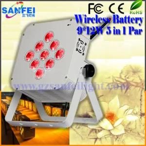 9*15W 5 In1 Wireless Battery LED PAR Stage Light (SF-320)