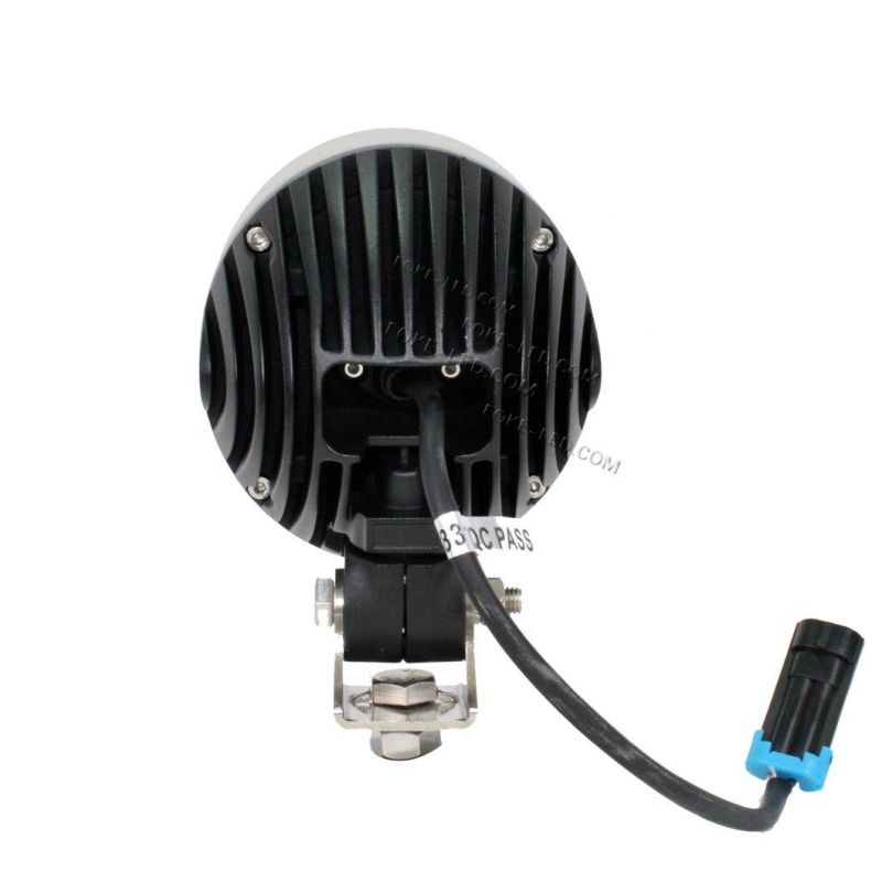 EMC Approved 5 Inch 60W Semi-Round LED Agricultural/Industrial Car Work Light for Tractors