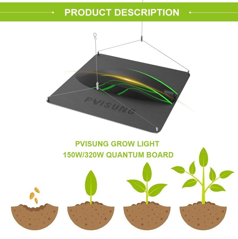 Qb 150watt 320watt Vertical Grow Systems LED Samsung Lm301b 320W Qb Grow Lights Grow Light Lm301h Waterproof LED Grow Light